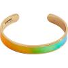 image:imageAlex and Ani Crayola Fan Favorites Rainbow Resin CuffShiny Gold
