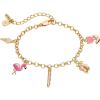 image:imageAlex and Ani Crayola Fan Favorites Tickle Me Pink Charm BraceletShiny Gold