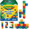 image:imageCrayola Bold Magnetic PIP Cubes Mini Magnetic Blocks Playset STEM amp Montessori Building amp Educational Toys for Kids Travel Toys for Boys and Girls Ages 3 27Piece Set