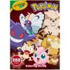 image:imageCrayola Giant Pokemon Coloring Book 288 Pages 2 Sticker Sheets Coloring Book for Kids amp Adults Travel Activity Pokemon Gift for Kids 3