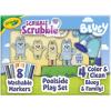 image:imageCrayola Scribble Scrubbies Bluey Poolside Playset 4ct Washable Bluey Toy Set for Kids Essential Easter Basket Stuffers for Toddlers Gifts for Girls amp Boys Ages 3Poolside Playset
