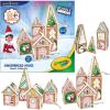 image:imageCreateOn Crayola Elf on The Shelf Gingerbread House  Magnetic Building Tiles Kit with Crayola Markers Christmas Holiday Craft Toy 33Piece Magnetic Construction amp Coloring Set for Kids Ages 3