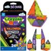 image:imageCreateOn Crayola Halloween Mini Magnetic PIPTiles with Glow in The Dark Tiles Magnetic Building Toys for Kids STEM Travel Toys for Boys and Girls Ages 3 Halloween