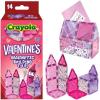 image:imageCreateOn Crayola Magnetic Tiles Building Set for Kids Magnetic Blocks Travel Toys Classroom Sensory Toys STEM amp Montessori Tools for Boys amp Girls Ages 3 14Piece Set Valentines DayValentines
