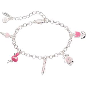 image:imageAlex and Ani Crayola Fan Favorites Tickle Me Pink Charm BraceletShiny Silver
