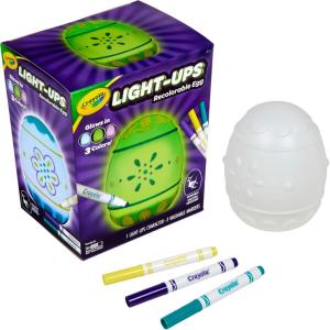 image:imageCrayola LightUps  Chick Recolorable Light Up Chicken Easter Craft Decoration Easter Egg Toy for Kids Basket Stuffer for Kids Ages 4Egg