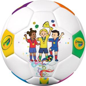 image:imageCrayola Official Soccer Ball  Unisex Kids  Multiplication Size 5Celebration