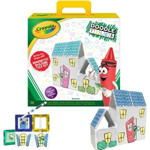 image:imageCreateOn Crayola Bold Magnetic Tiles Building Set for Kids Magnetic Tiles Kids Building Toys STEM and Montessori Toys for Boys and Girls Ages 3 24Piece Set BoldDoodle