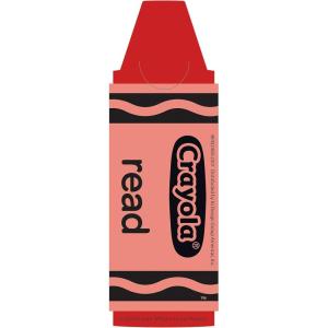image:imageEureka Crayola Colorful and Motivational Bookmarks for Students and Teachers 2 x 6 36 Pieces