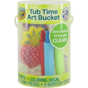 image:imageCrayola Taste Beauty My First Tub Time Art Pack BathTime Toys with Red Green and Blue Crayons