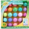 image:imageCrayola ColorTwist Bath Bombs 25 Deluxe Pack Color Changing Bath Bombs in Classic Crayola Colors with Surprise Colored Inside Color Your Bath NonToxic Bathbomb Fizzies for Boys amp Girls
