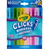 image:imageCrayola Clicks 20mm Mechanical Colored Pencil Set 12 Assorted Colors Coloring Pencils for Kids No Sharpen 24 Replacement Cores Ages 5Bold  Bright