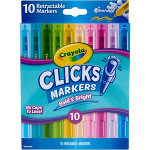 image:imageCrayola Clicks 20mm Mechanical Colored Pencil Set 12 Assorted Colors Coloring Pencils for Kids No Sharpen 24 Replacement Cores Ages 5Bold  Bright