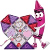 image:imageCreateOn Crayola Doodle Valentine Magnetic Tiles Building Set for Kids Magnetic Building Toys for Kids STEM Travel Toys for Boys and Girls Ages 3 14Piece Set Doodle Valentine