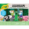 image:imageCrayola Minecraft Sculpt amp Play Craft Kit Model Magic Clay Set for Kids Includes Markers Tools Cutouts amp Backdrop Toddler Art Supplies Toys amp Gifts