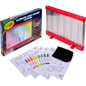 image:imageCrayola Animated Glow Board DualScreen LED Drawing Board with Light Animation Light Up Tracing Projector Gift for Kids Toys for Boys amp Girls Ages 6ColorVibe