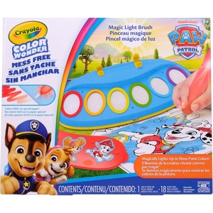 image:imageCrayola Color Wonder Magic Light Brush Featuring Ms Rachel MessFree Coloring Set with Songs Paint Set for Toddlers Art Gift for Kids Ages 3 amp UpPaw Patrol