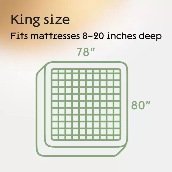 image100 Waterproof Twin Mattress Protector  360 Protection Against Spills Stains ampamp Accidents for Parents ampamp Pet Owners  Noiseless ampamp Cooling Viscose Made from Bamboo WhiteKing