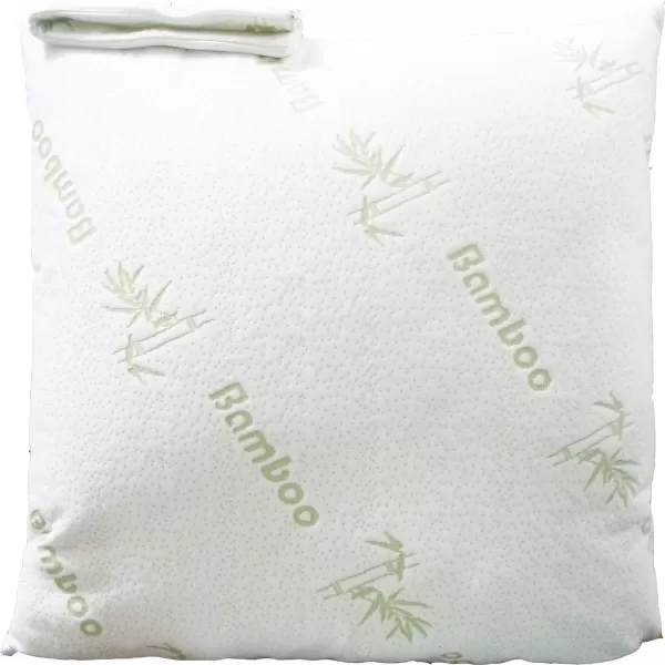 imageCloudLike Pillow Protectors with Zipper Standard Size  Breathable Cooling Pillow Covers for Hot Sleeprers  100 Resistant to Stains Dust ampamp Dirt Green 2PackGreen