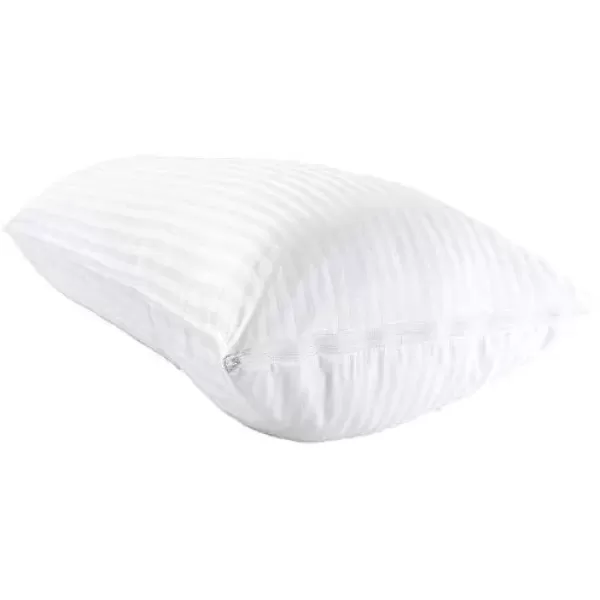 imageNiagara 2 Pack Standard Pillow Protectors with Zipper Premium Cotton Sateen Blend Tight Weave Lab Tested Non Noisy Zip Covers Breathable Non Crinky 20x26 InchesBody