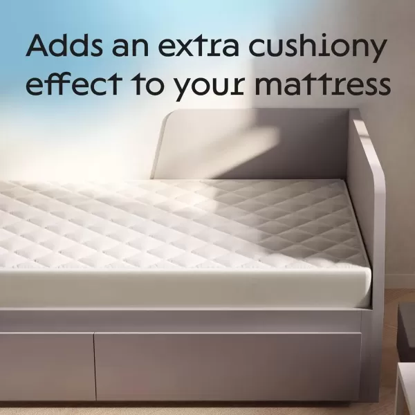 imageNiagara Cotton Mattress Protector Full 54x75 Non Noisy Cooling Breathable Ultra Plush Absorbent Extra Deep Fits 20 Inches Deep MattressFull