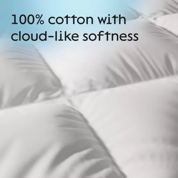 imageNiagara Cotton Mattress Protector Full 54x75 Non Noisy Cooling Breathable Ultra Plush Absorbent Extra Deep Fits 20 Inches Deep MattressQueen