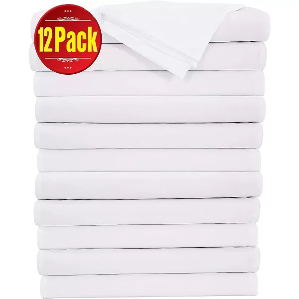 imageNiagara Pillow Protectors with Zipper Standard Size 8Pack  100 Resistant to Stains Dust ampamp Dirt  Soft Hypoallergenic Standard Pillow Protector for Safe and Quiet SleepQueen