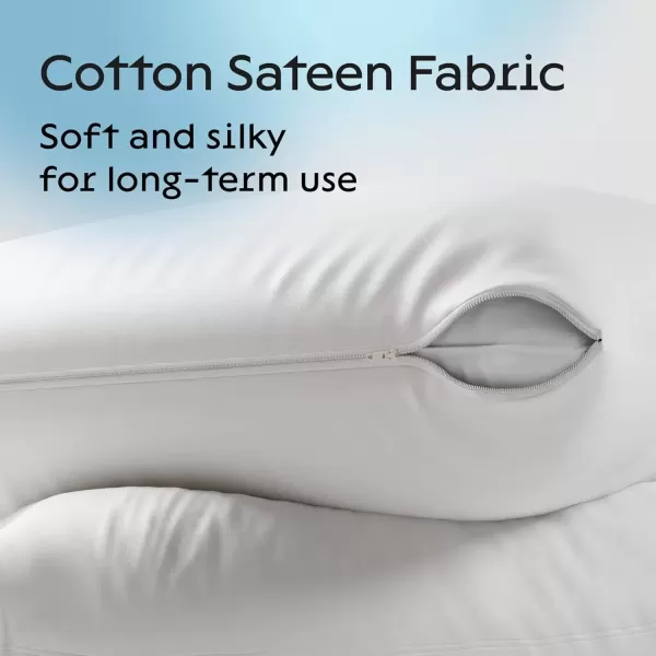 imageNiagara Pillowcases 2 Pack Body Plain Cotton Sateen