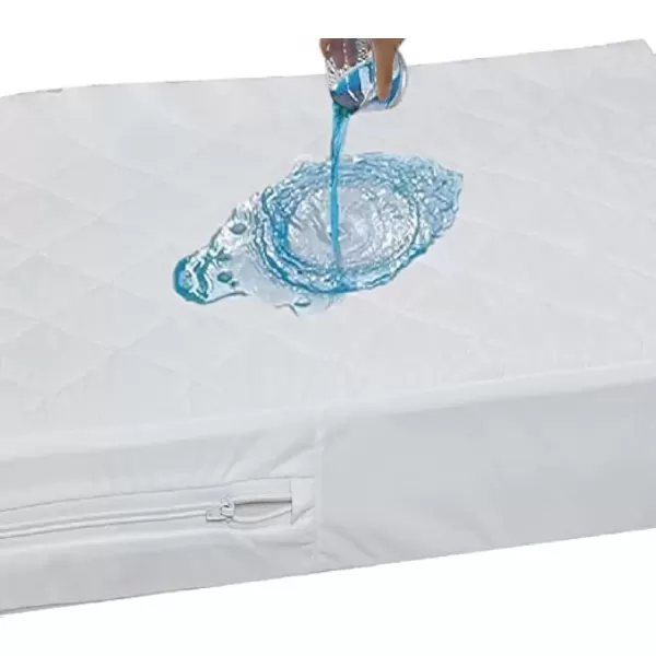 imageNiagara Waterproof Mattress Protector King 78x80 Cover Deep Pocket Breathable Noiseless 820Inches Bed Smooth Jersey Mattress Pad Cover Fully Ultra Thin PolyesterCrib
