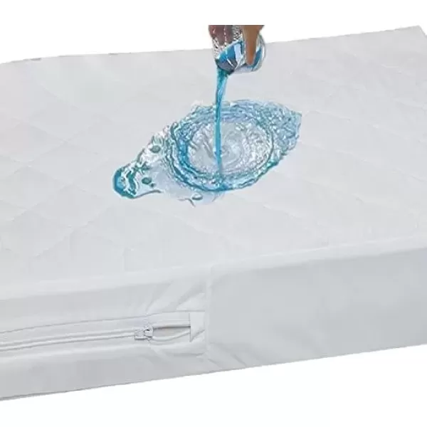 imageNiagara Waterproof Mattress Protector King 78x80 Cover Deep Pocket Breathable Noiseless 820Inches Bed Smooth Jersey Mattress Pad Cover Fully Ultra Thin PolyesterCrib
