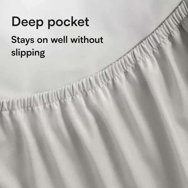 imageNiagara Waterproof Mattress Protector King 78x80 Cover Deep Pocket Breathable Noiseless 820Inches Bed Smooth Jersey Mattress Pad Cover Fully Ultra Thin PolyesterQueen