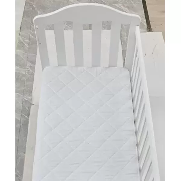 imageNiagara Waterproof Mattress Protector King 78x80 Cover Deep Pocket Breathable Noiseless 820Inches Bed Smooth Jersey Mattress Pad Cover Fully Ultra Thin PolyesterCrib