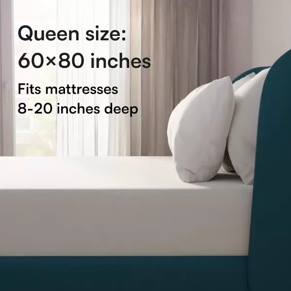 imageNiagara Waterproof Mattress Protector King 78x80 Cover Deep Pocket Breathable Noiseless 820Inches Bed Smooth Jersey Mattress Pad Cover Fully Ultra Thin PolyesterQueen