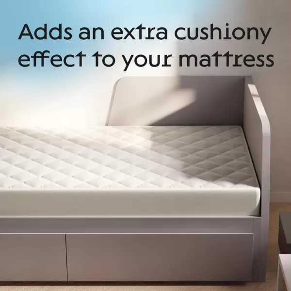 imageNiagara Waterproof Mattress Protector King 78x80 Cover Deep Pocket Breathable Noiseless 820Inches Bed Smooth Jersey Mattress Pad Cover Fully Ultra Thin PolyesterTwin