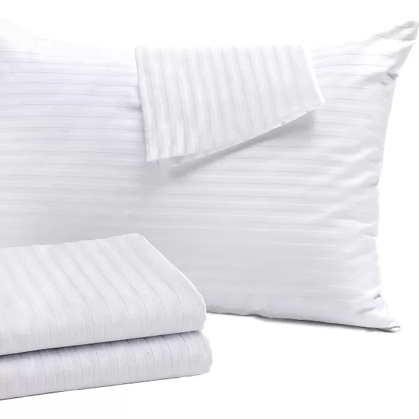 imageSet of 12 Pillow Protectors with Zipper Queen Size  100 Resistant to Stains Dust ampamp Dirt  Washable Covers for Increased Pillow LifespanKing