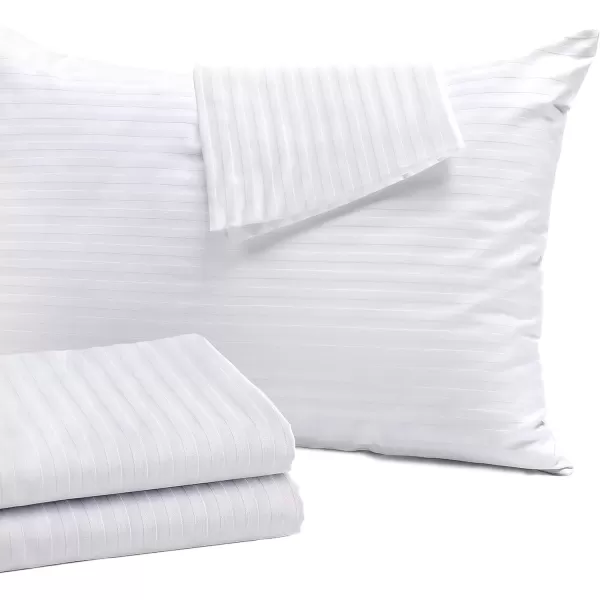imageSet of 12 Pillow Protectors with Zipper Queen Size  100 Resistant to Stains Dust ampamp Dirt  Washable Covers for Increased Pillow LifespanKing