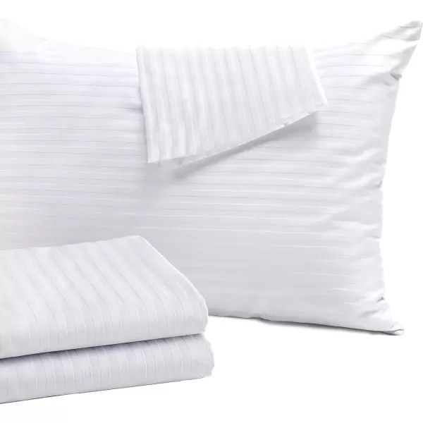 imageSet of 12 Pillow Protectors with Zipper Queen Size  100 Resistant to Stains Dust ampamp Dirt  Washable Covers for Increased Pillow LifespanKing