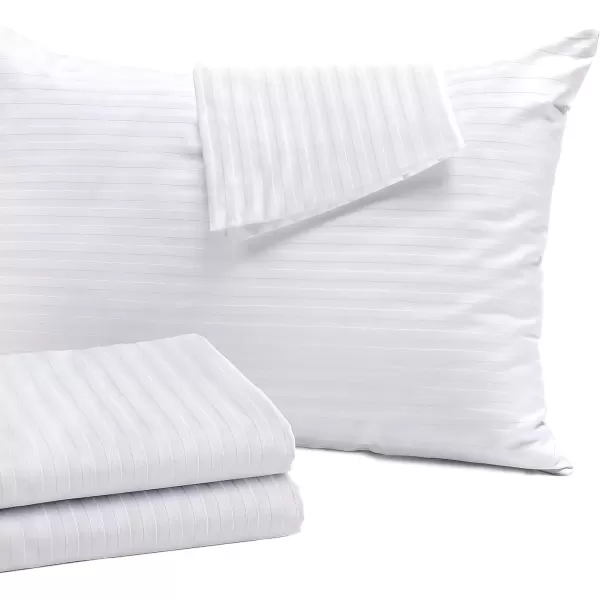 imageSet of 12 Pillow Protectors with Zipper Queen Size  100 Resistant to Stains Dust ampamp Dirt  Washable Covers for Increased Pillow LifespanQueen