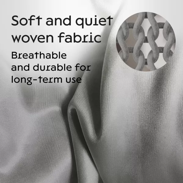 imageUltra Soft Pillow Protectors with Zipper Standard Size  Set of 4 Breathable Pillow Covers  100 Protection Against Stains Dust ampamp Dirt  Machine Washable GrayGray