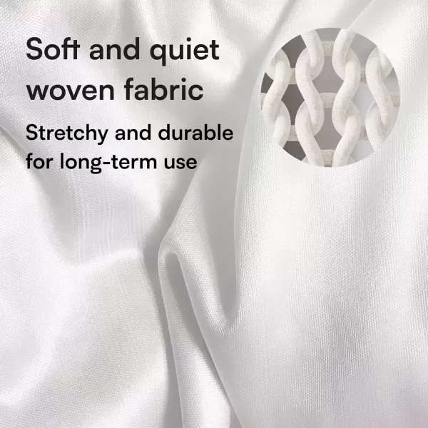imageUltra Soft Pillow Protectors with Zipper Standard Size  Set of 4 Breathable Pillow Covers  100 Protection Against Stains Dust ampamp Dirt  Machine Washable GrayWhite