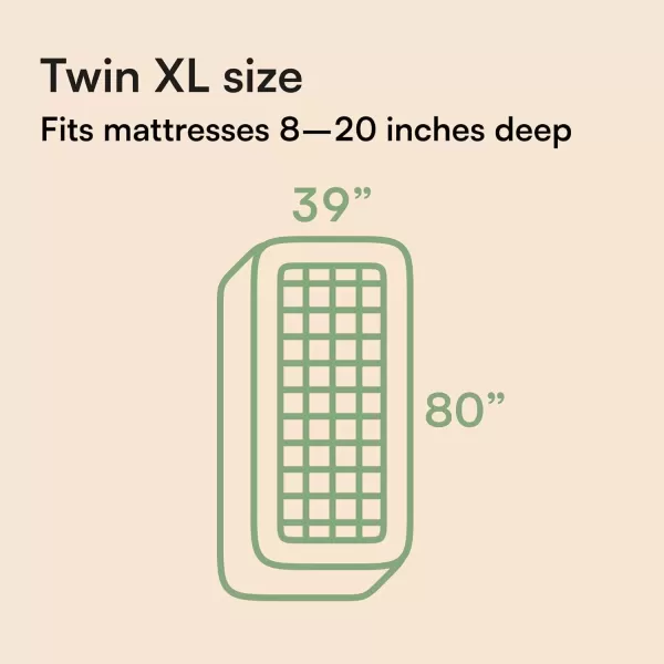 imageViscose Made from Bamboo Twin Mattress Topper  Thick Cooling Breathable Pillow Top Mattress Pad for Back Pain Relief  Deep Pocket Topper Fits 820 Inches Mattress WhiteWhite