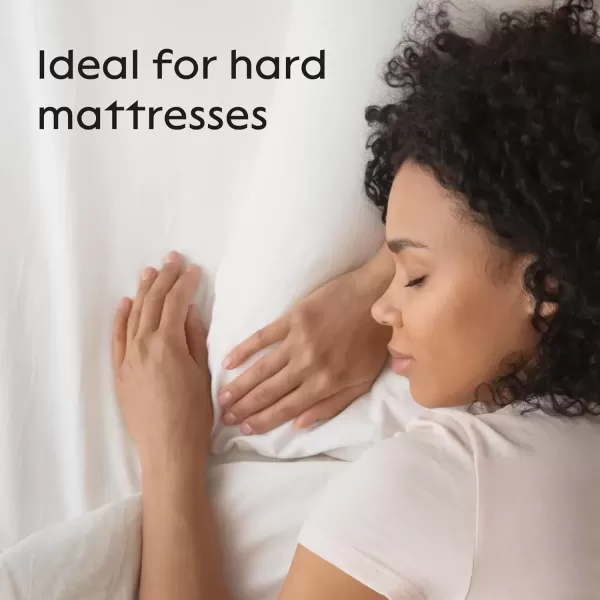 imageViscose Made from Bamboo Twin Mattress Topper  Thick Cooling Breathable Pillow Top Mattress Pad for Back Pain Relief  Deep Pocket Topper Fits 820 Inches Mattress WhiteGrey