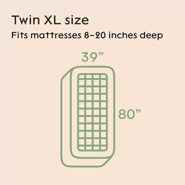 imageViscose Made from Bamboo Twin Mattress Topper  Thick Cooling Breathable Pillow Top Mattress Pad for Back Pain Relief  Deep Pocket Topper Fits 820 Inches Mattress WhiteGrey
