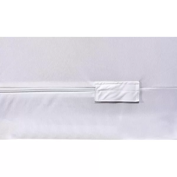 imageWaterproof Mattress Protector Queen Encasement Bed Size 60x80x1516Inches Extra Deep Pocket Protector Cover 6 Sided Enhanced Protection Breathable White