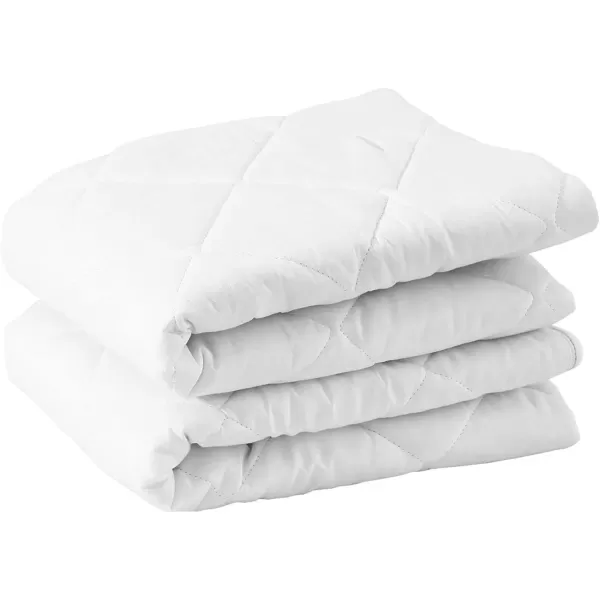 imageWaterproof Quilted Pillow Protectors King Ultra Soft Thick Pair 20x36 Inches Brushed Ultra Plush White Zippered Set of 2 Size EncasementKing