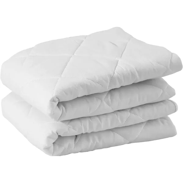 imageWaterproof Quilted Pillow Protectors King Ultra Soft Thick Pair 20x36 Inches Brushed Ultra Plush White Zippered Set of 2 Size EncasementQueen