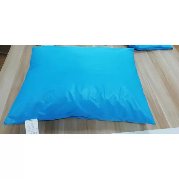 image4 Pack Waterproof Grey Pillow Protectors Standard 20x26 Inches Smooth Zipper Premium Encasement Covers Quiet Cases SetBlue