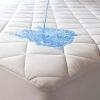 imageNiagara Queen Mattress Protector Waterproof Premium Mattress Cover Jersey 60x80 Non Noisy Breathable Ultra Plush Absorbent Extra Deep Fits 820 Inches Deep MattressJersey