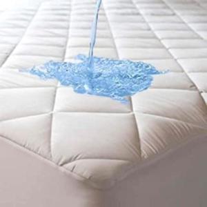 imageNiagara Queen Mattress Protector Waterproof Premium Mattress Cover Jersey 60x80 Non Noisy Breathable Ultra Plush Absorbent Extra Deep Fits 820 Inches Deep MattressJersey