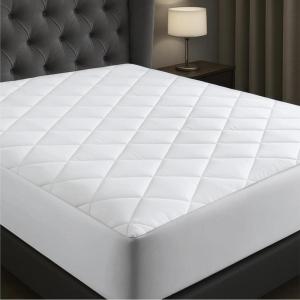 imageNiagara Queen Mattress Protector Waterproof Premium Mattress Cover Jersey 60x80 Non Noisy Breathable Ultra Plush Absorbent Extra Deep Fits 820 Inches Deep MattressCotton